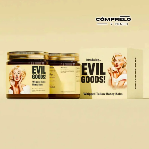 ¡INCREIBLE CREMA DE SEBO DE RES ORIGINAL DE EVIL GOODS!