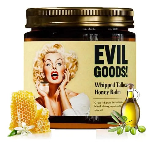 ¡INCREIBLE CREMA DE SEBO DE RES ORIGINAL DE EVIL GOODS!